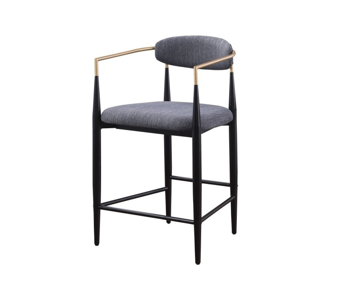 Callum Counter Stool - Grey - Set of Two