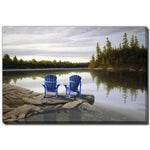 Northern Peace Wall Art - Blue/Green - 16 X 20