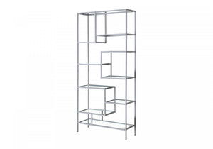 Quin Bookcase - Silver