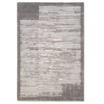 Sherpa Stripes Rug - 6' x 9' - Grey
