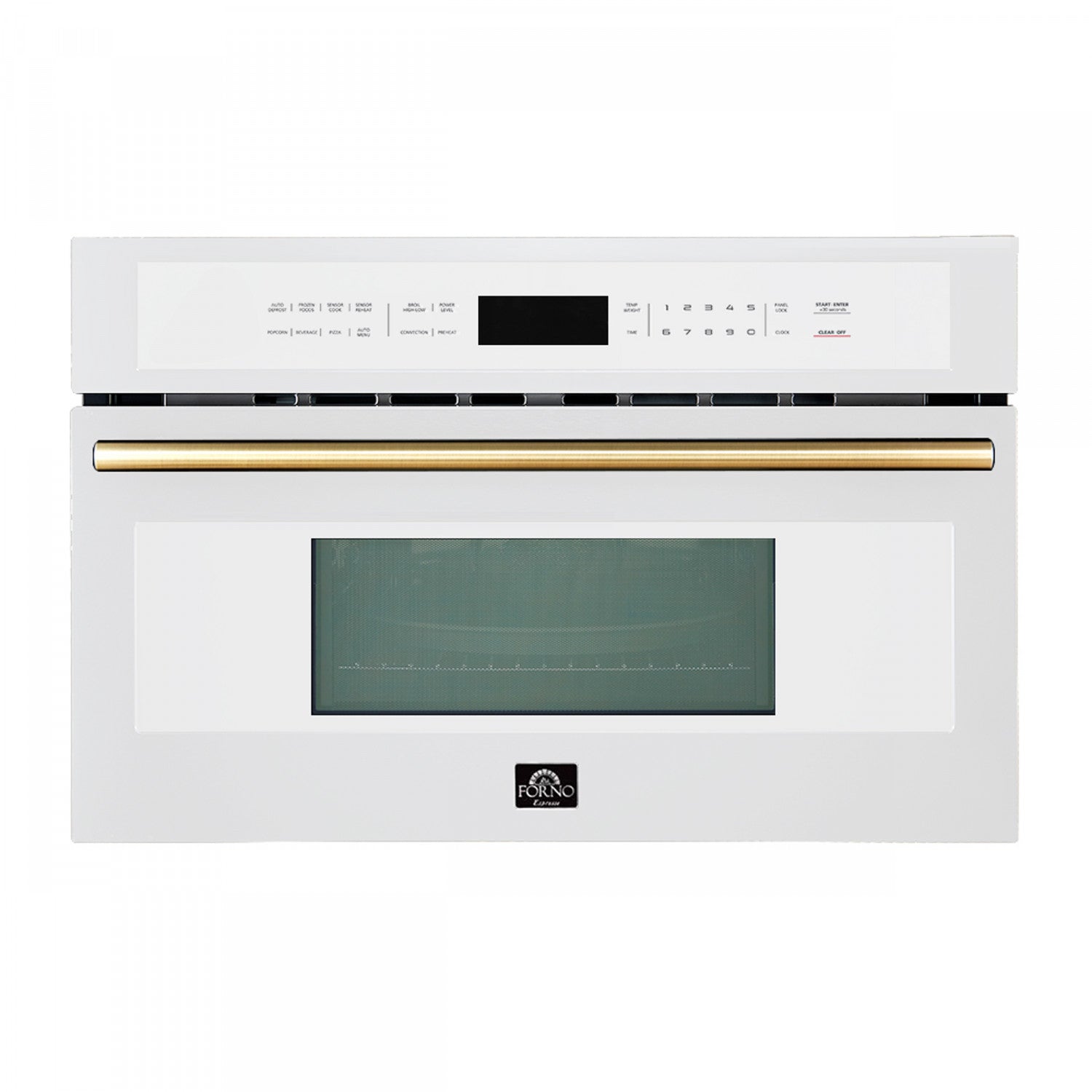 Forno Oliena White 30" Built-In Microwave Convection Oven (1.6 Cu. Ft.) - FMWDR3093-30WHT