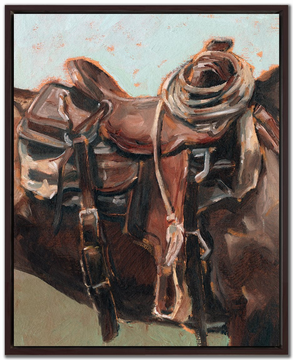 Cowboy’s Companion I Wall Art - Brown - 24 X 30