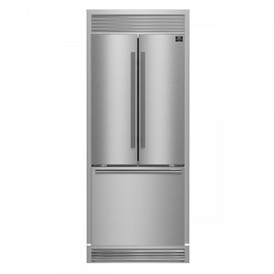 Forno Gallipoli Stainless Steel French Door Refrigerator (17.5 Cu. Ft.) - FFFFD1974-35SG
