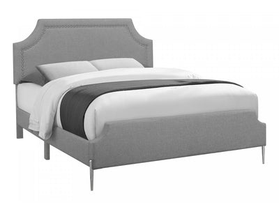 Vivian Queen Bed - Grey
