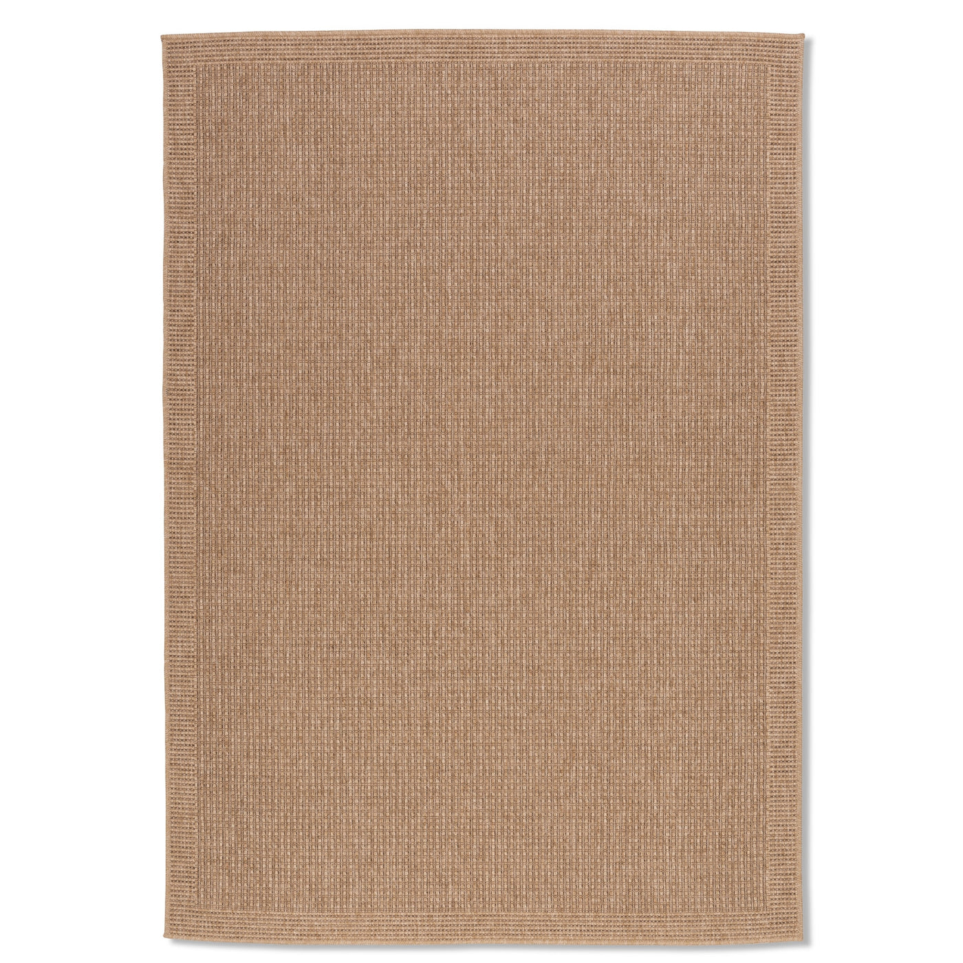 Avanos Crosshatch Indoor/Outdoor Rug - 5' x 8' - Beige