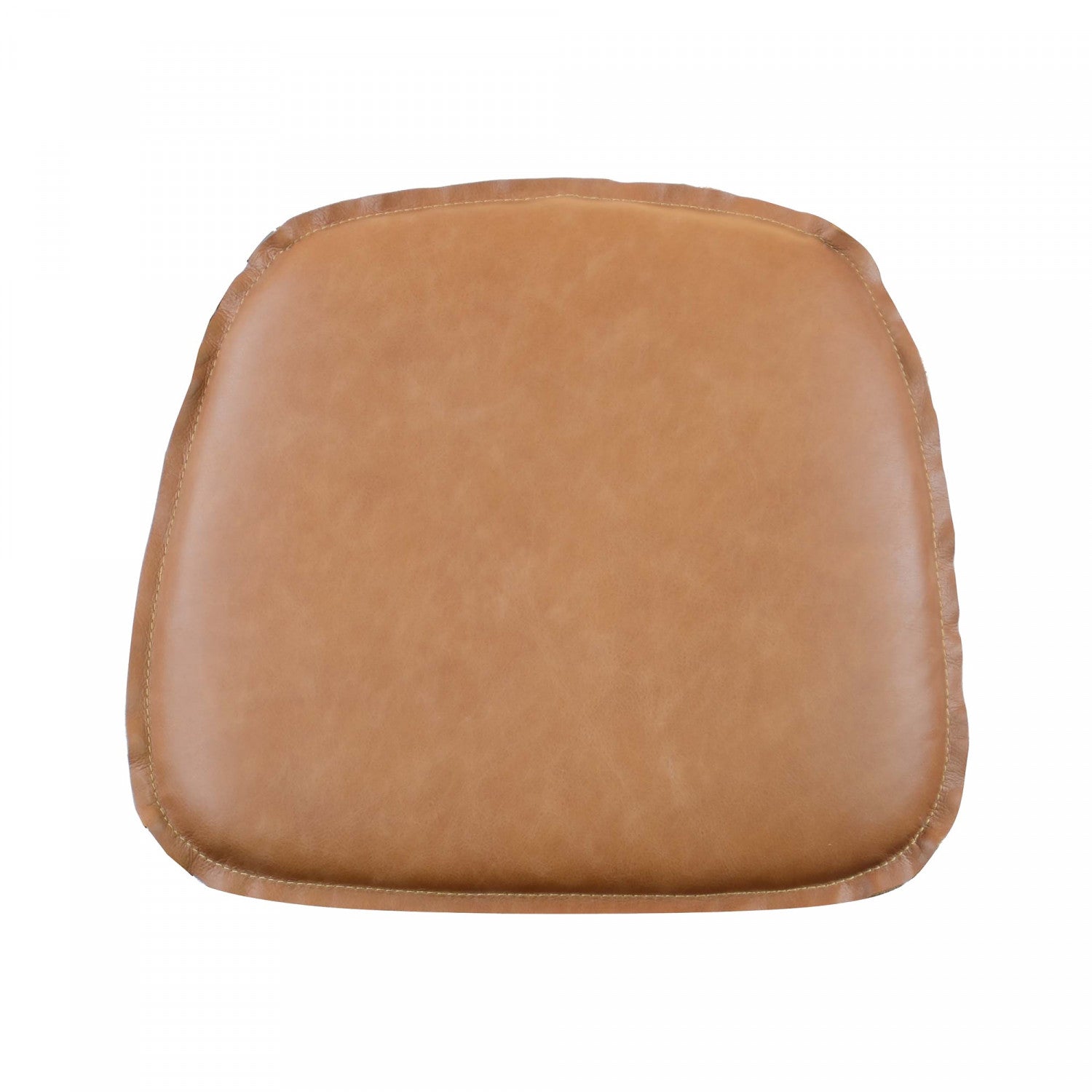 Dovren Leather Cushion Seat - Cognac