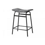 Baffin Counter Stool - Black/Grey - Set Of Two