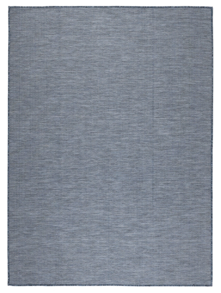 Calypso Crosshatch Outdoor Rug - 8' x 10' - Blue
