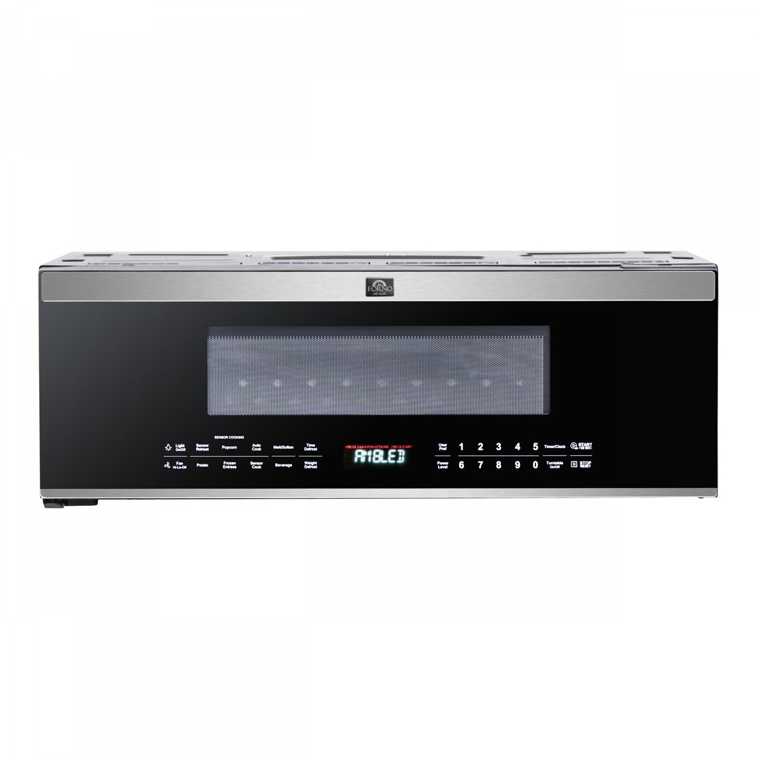 Forno Padula Stainless Steel 400 CFM Over-the-Range Microwave (1.2 Cu. Ft.) - FOTR3080-30
