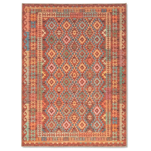 Aura Tribal Rug - 9' x 12' - Multi-Colour