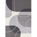 Functional Contemporary Area Rug - Grey - 5' X 8'
