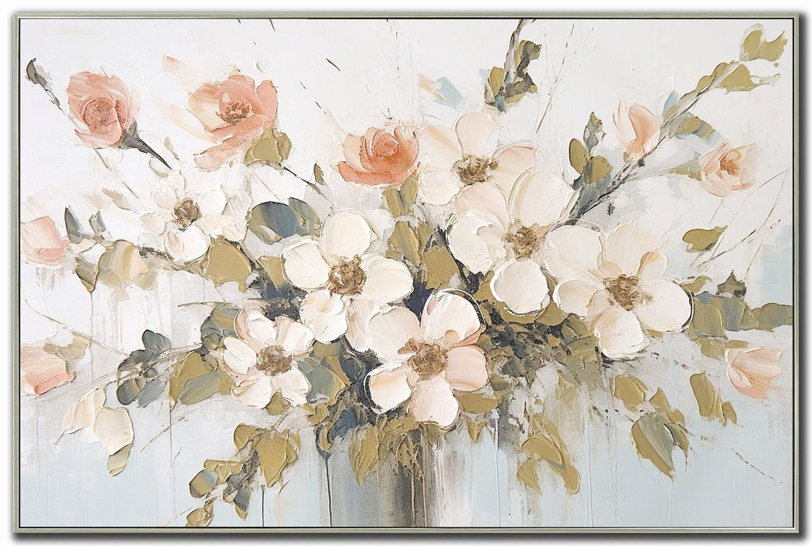 Faded Elegance Wall Art - Multi-Colour - 32 X 48