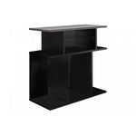 Seville Side Table - Black/Grey