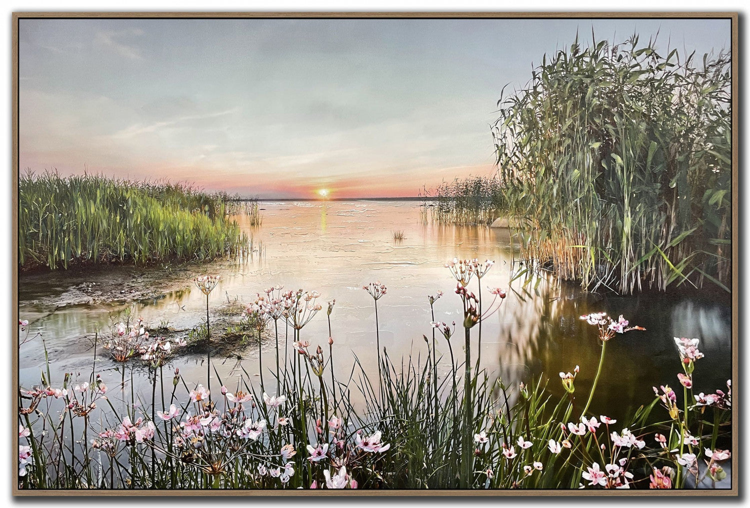Marshlight Serenade Wall Art - Multi-Colour - 30 X 45