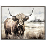 Country Guardian Wall Art - Brown - 36 X 48