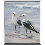 Coastal Companions II Wall Art - Blue/White - 20 X 24