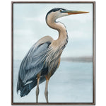 Marshside Majesty I Wall Art - Blue/White - 30 X 24