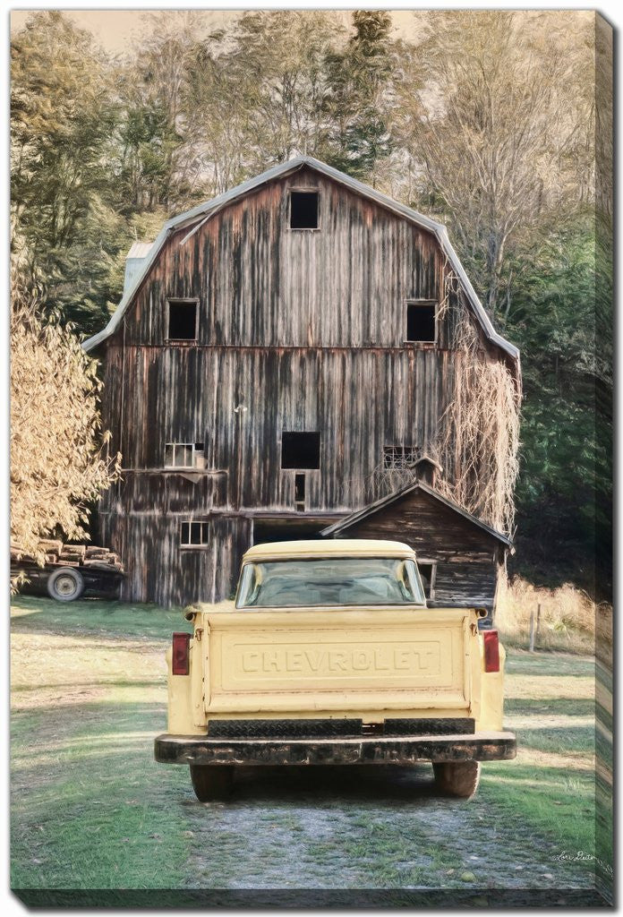 Country Lane Wall Art - Natural - 30 X 45