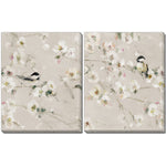 Delicate Song Wall Art - Beige - 16 X 20 - Set of Two