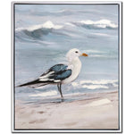 Coastal Companions I Wall Art - Blue/White - 20 X 24