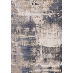 Logan Casual Contemporary Area Rug - 5' X 8' - Cream/Blue/Grey
