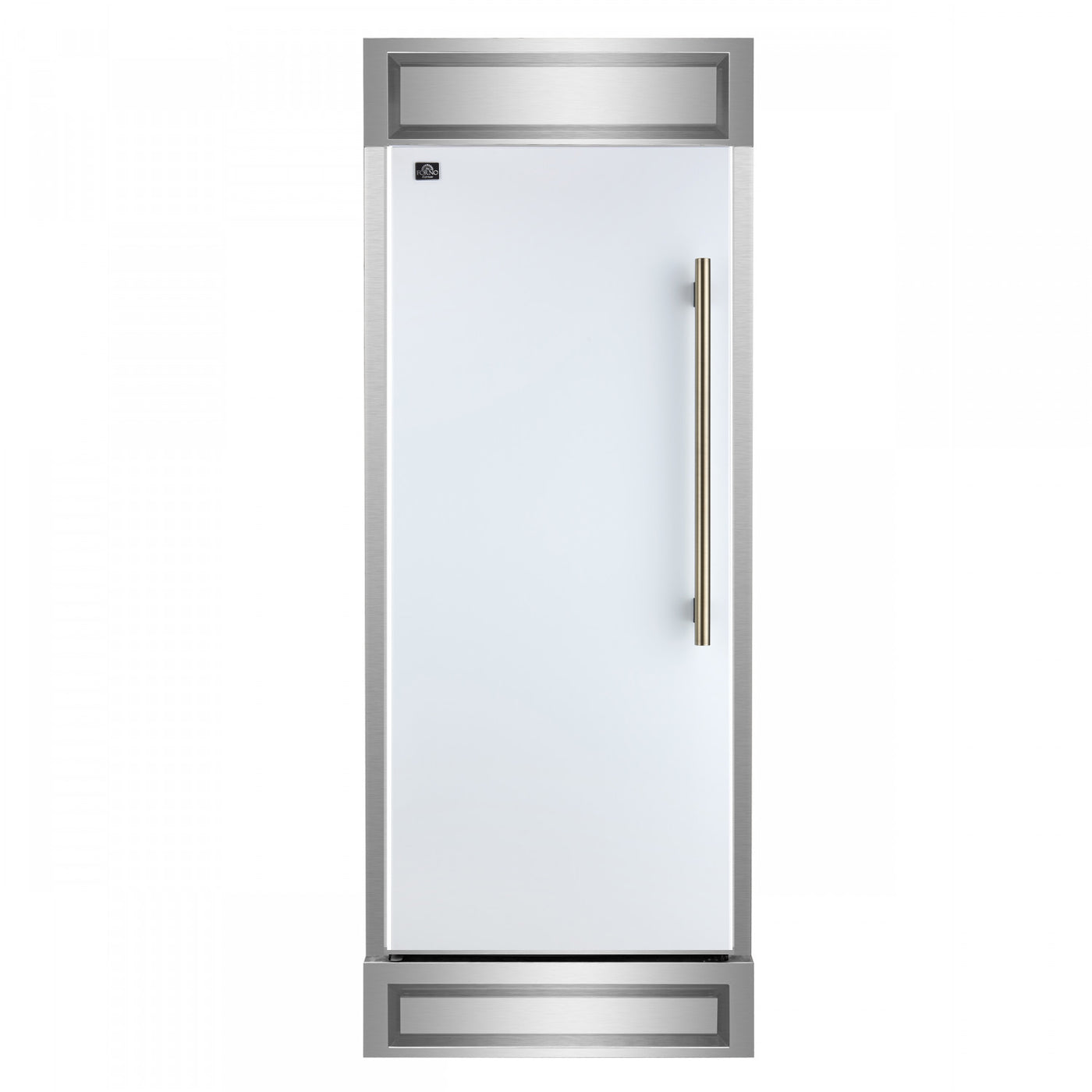 Forno Maderno 28" White Built-In Convertible Refrigerator/Freezer with Left Swing Door (13.6 Cu. Ft.) - FFFFD1722-32LMG-WHT