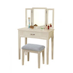Campbell Vanity Table Set - White