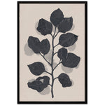 Shadow Botanica II Art - Black - 36 X 24
