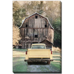 Country Lane Wall Art - Natural - 38 X 60