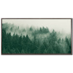 Evergreen Haze Wall Art - Green - 30 X 60