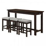 Tyon Dining Room Package - Espresso - 4-Piece Set