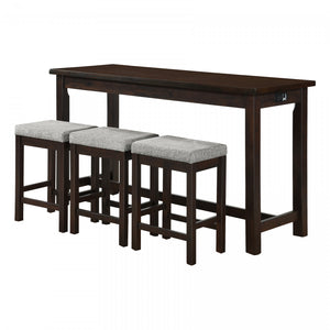 Tyon Dining Room Package - Espresso - 4-Piece Set