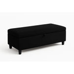 Kofi Storage Ottoman - Black