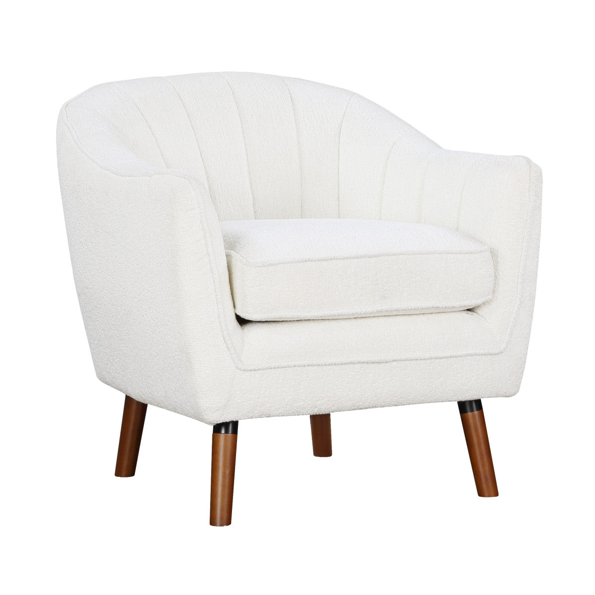 Calypso Accent Chair - White