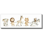 Little Explorers Wall Art - Multi-Colour - 20 X 60