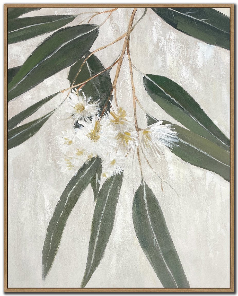 Eucalyptus Bloom I Wall Art - Green - 24 X 30