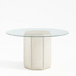 Sundre 54" Round Dining Table - Beige