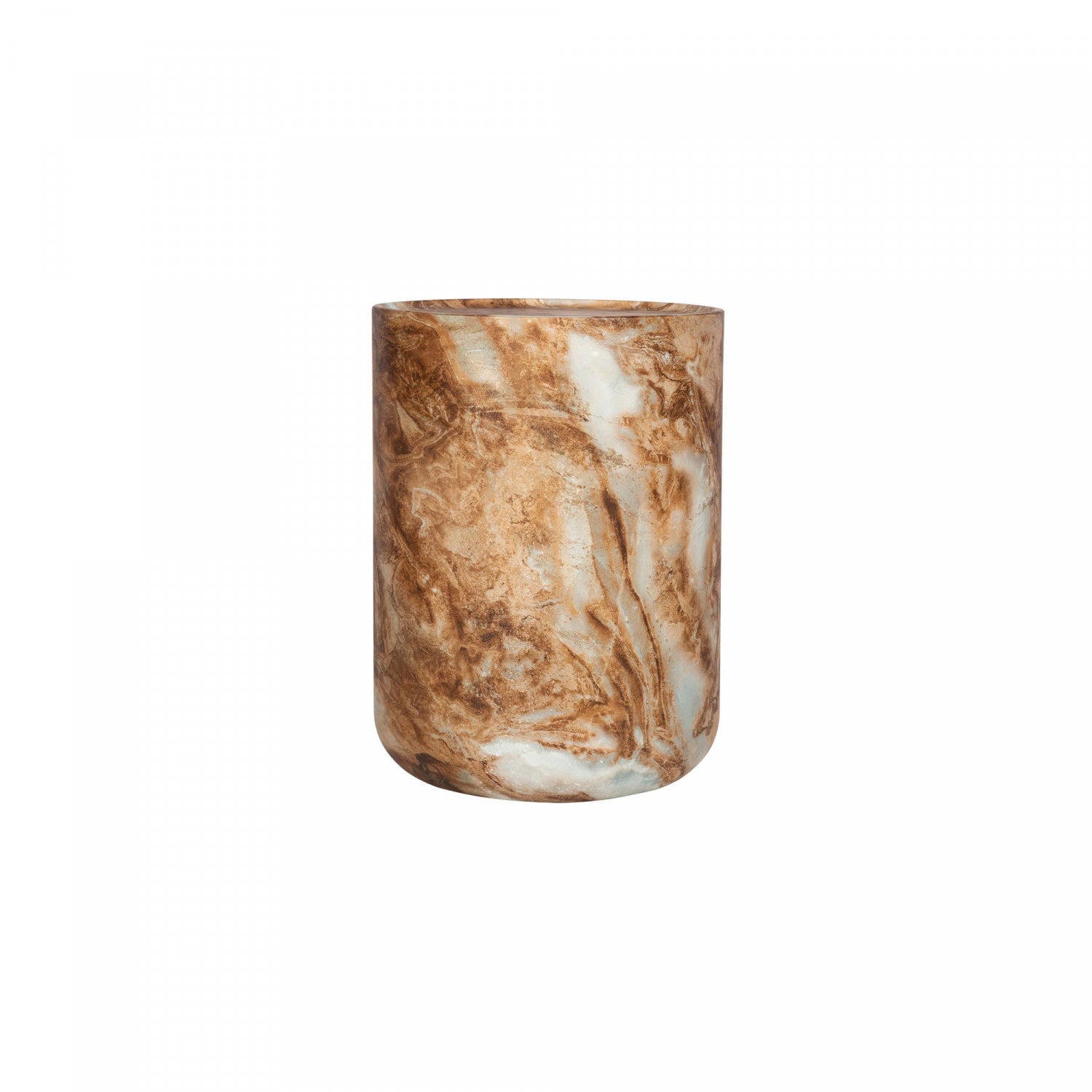 Vanderoy Side Table - Beige/Brown