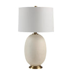 Noor Table Lamp - White