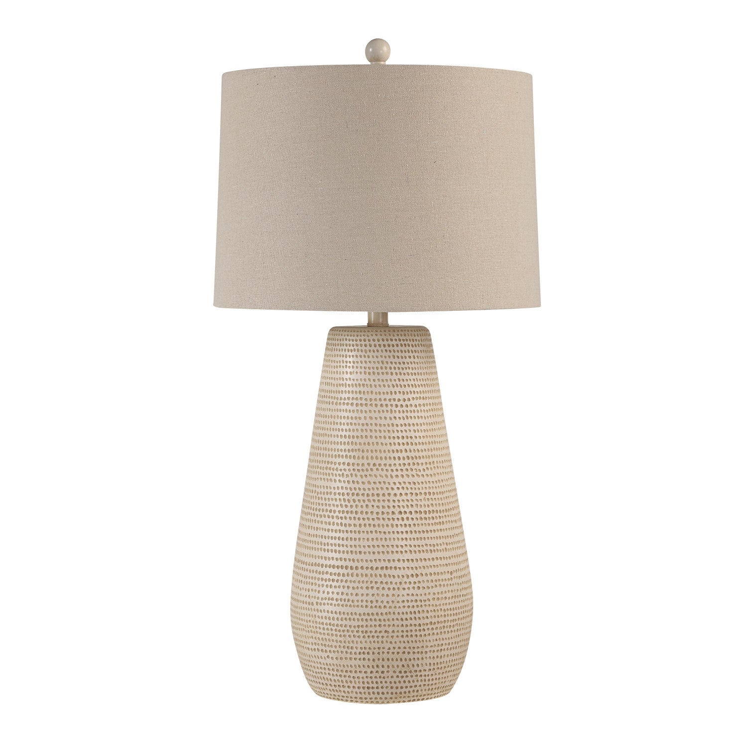 Rumi Table Lamp - Painted Beige