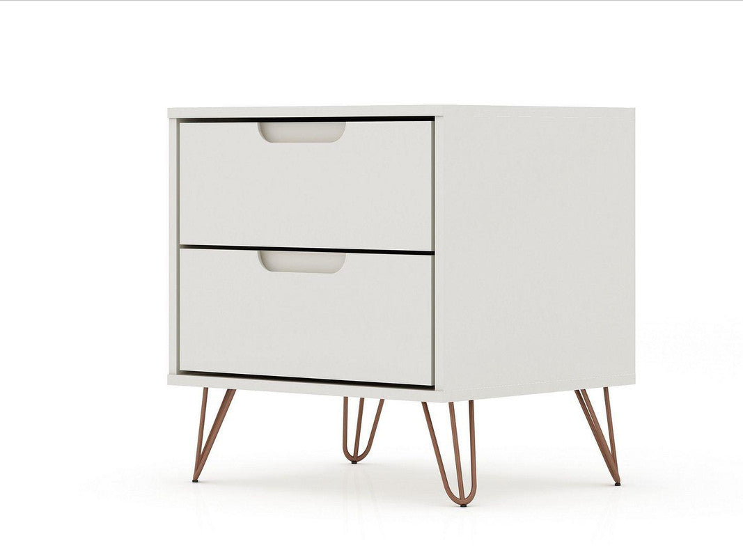 Nuuk II Night Table Set of 2 - Off White