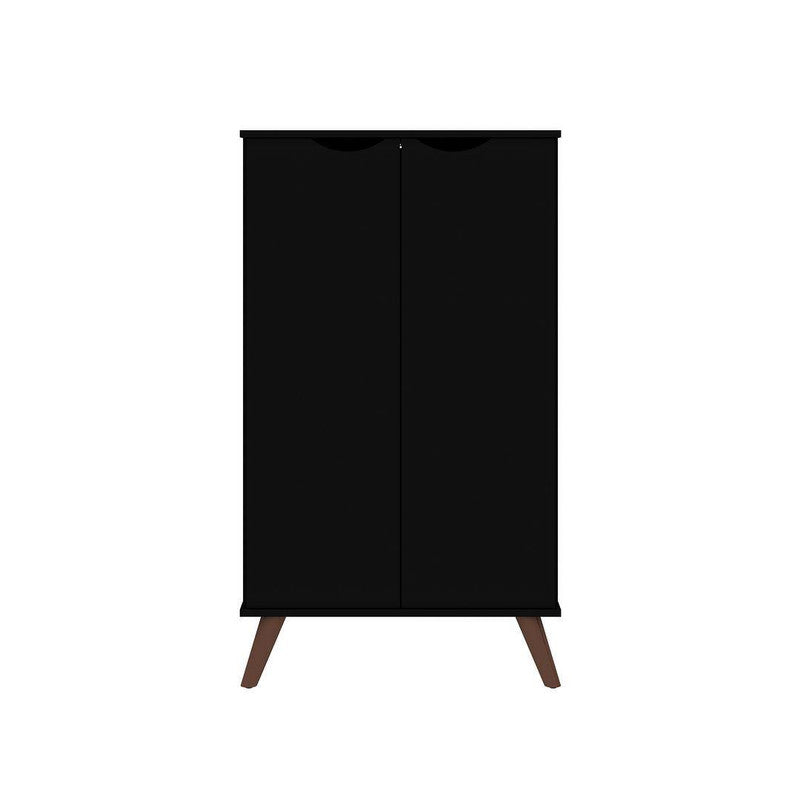 Applesham Shoe Closet - Black
