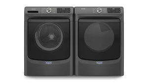 Maytag Volcano Black Front-Load Washer (5.2 cu. ft.) & Gas Dryer (7.3 cu. ft.) - MHW5630MBK/MGD5630MBK
