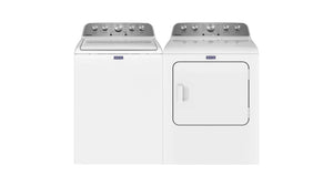Maytag White Top-Load Washer (5.2 cu. ft.) & Electric Dryer (7.0 cu. ft.) - MVW5035MW/YMED5030MW