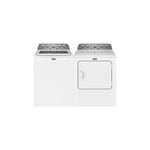 Maytag White Top-Load Washer (5.5 cu. ft.) & Electric Dryer (7.0 cu. ft.) - MVW5430MW/YMED5030MW
