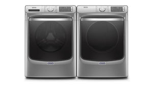 Maytag Metallic Slate Front-Load Washer (5.8 cu. ft.) & Electric Dryer (7.3 cu. ft.) - MHW8630HC/YMED8630HC