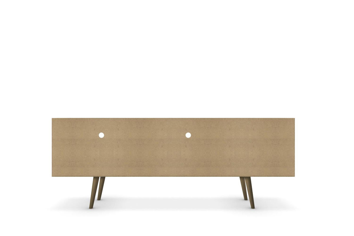 Lekedi 71" TV Stand - Matte Black