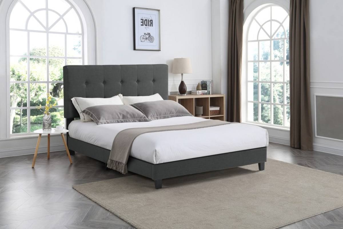 Cabo 3-Piece Queen Bed - Dark Grey