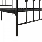 Novogratz Bushwick Metal Platform Twin Bed - Black