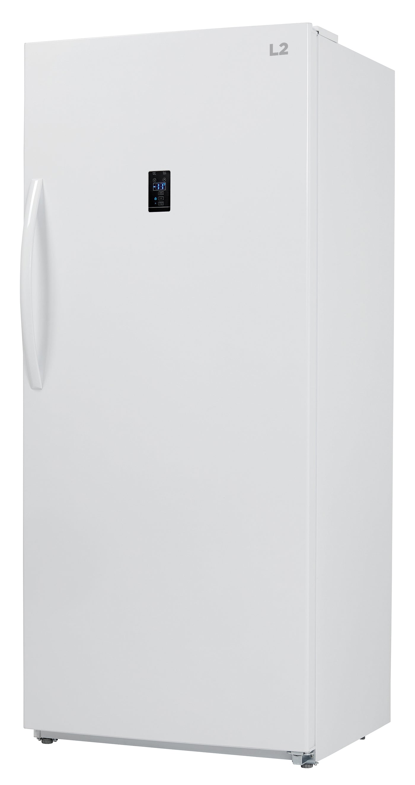 L2 White Upright Freezer and Convertible Fridge (21 Cu. Ft) - LRU21B6AWW